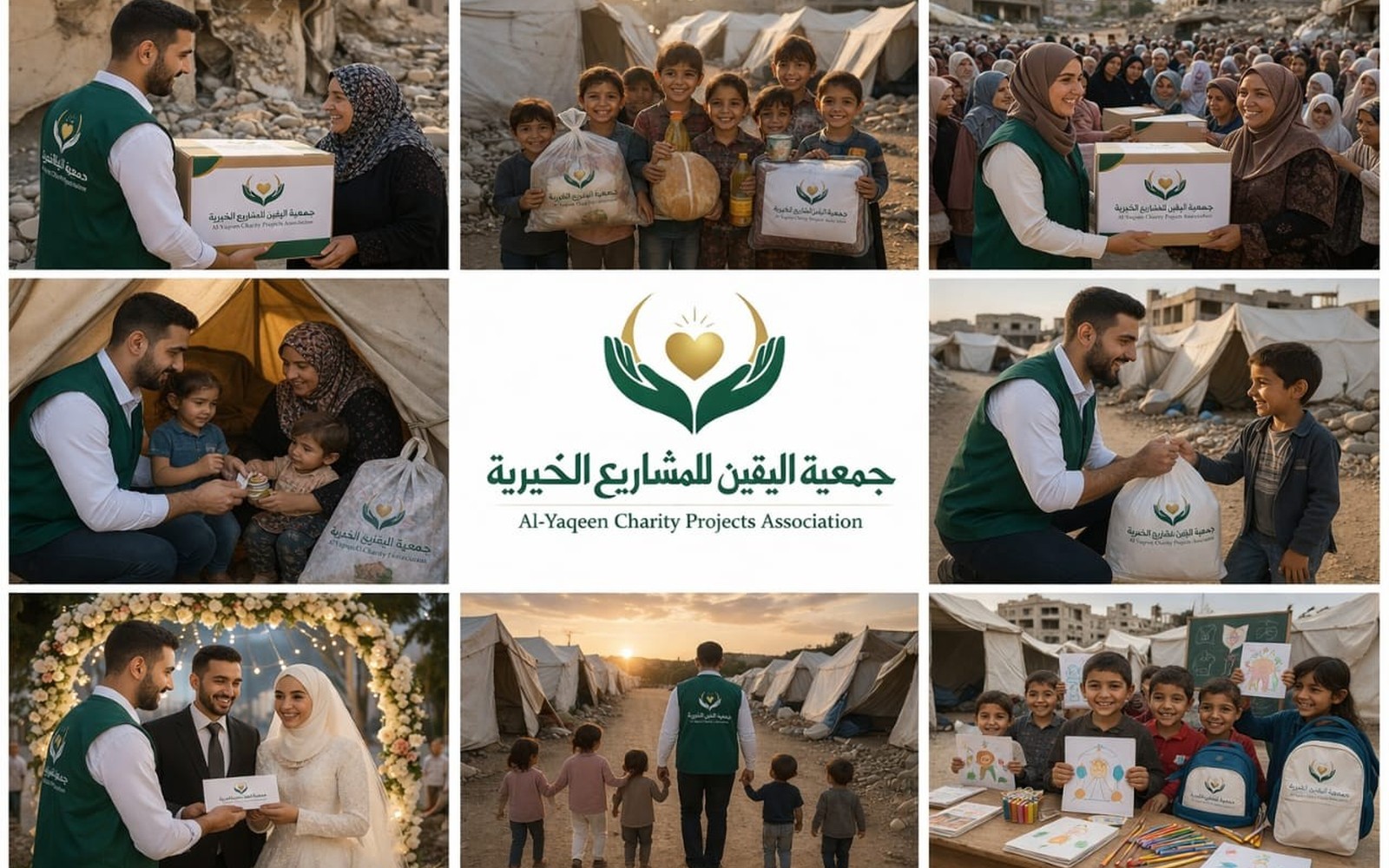 Selected photos from the organization projects